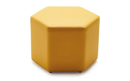 Renkli Altıgen Puf - Görsel 5